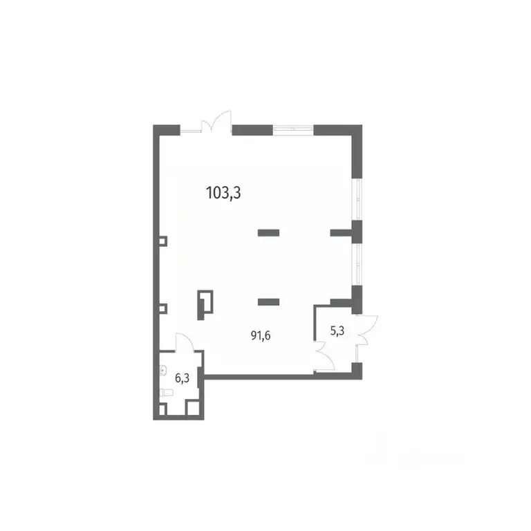 Помещение свободного назначения в Санкт-Петербург ул. Академика ... - Фото 2