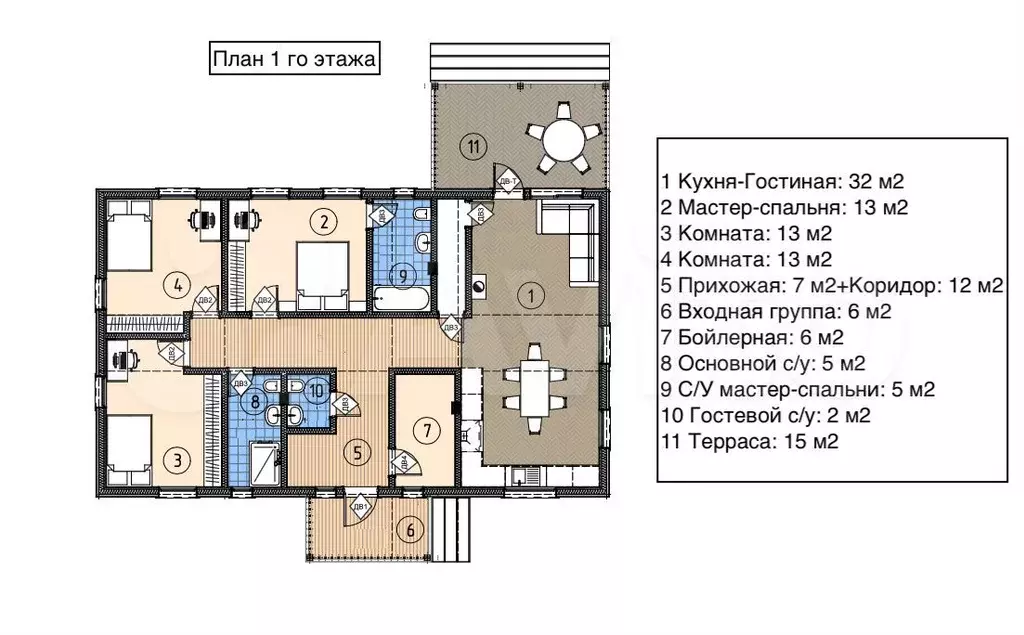 Дом 190 м на участке 12 сот. - Фото 0