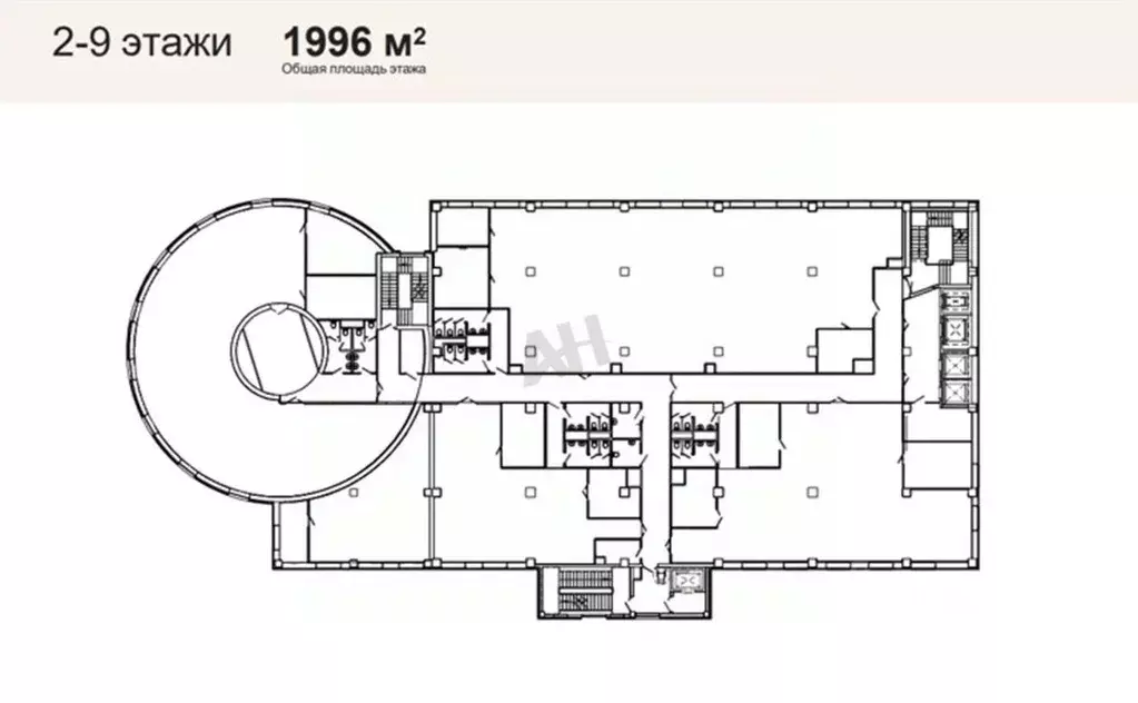 Офис в Москва Новохохловская ул., 29 (1996 м) - Фото 2