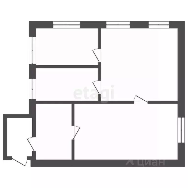 Дом в Кемеровская область, Юрга Чистопрудная ул., 8 (34 м) - Фото 1