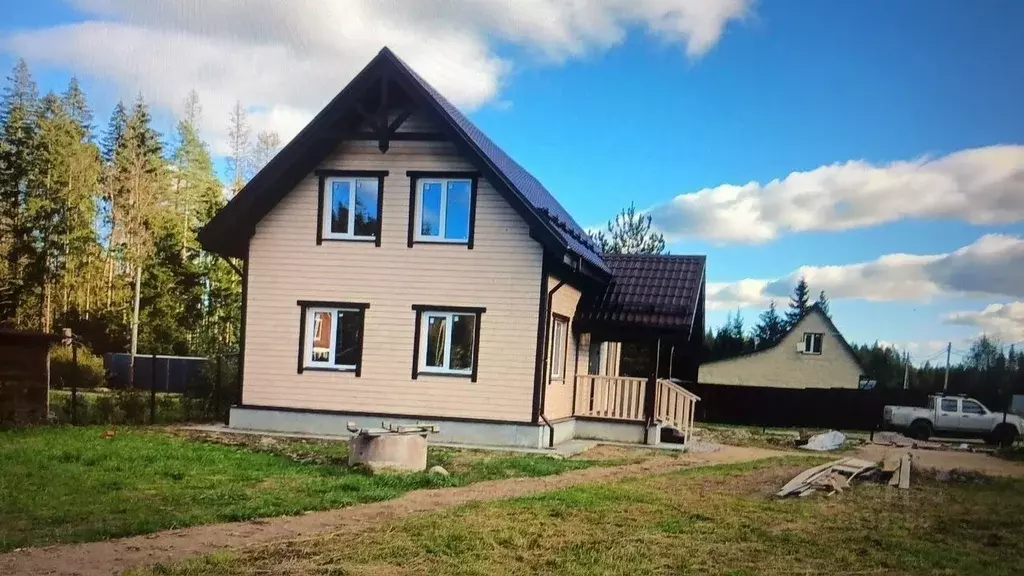 Дом в Ленинградская область, Выборгский район, Полянское с/пос, пос. ... - Фото 1