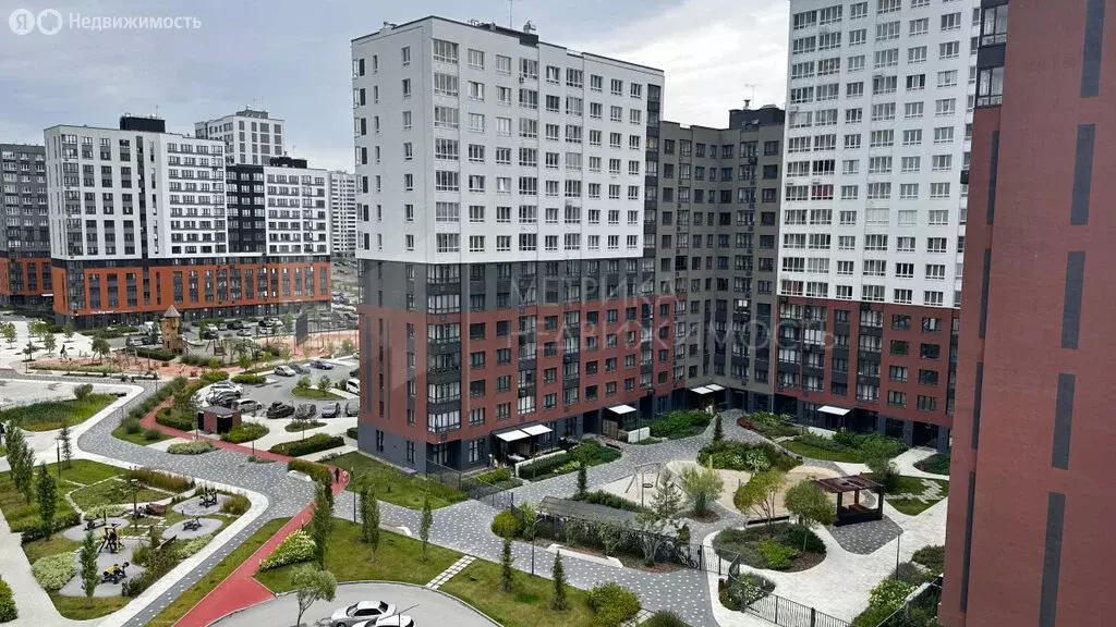 Квартира-студия: Тюмень, микрорайон Зарека, улица Лермонтова, 8А (25.9 ... - Фото 2