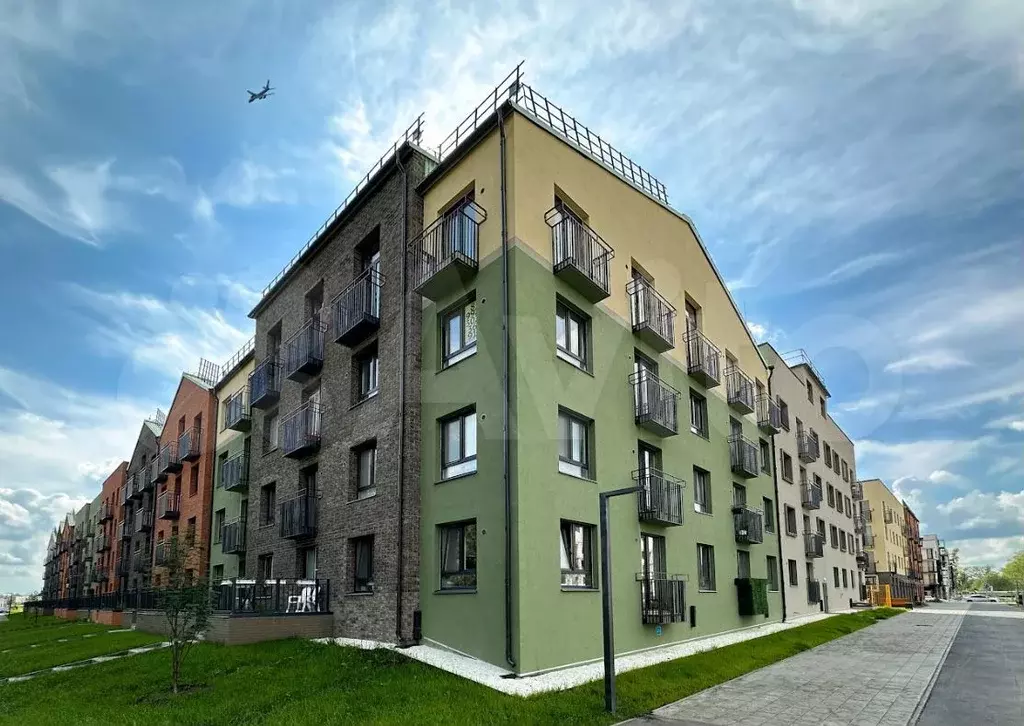 1-к. квартира, 36,4 м, 1/4 эт. - Фото 1