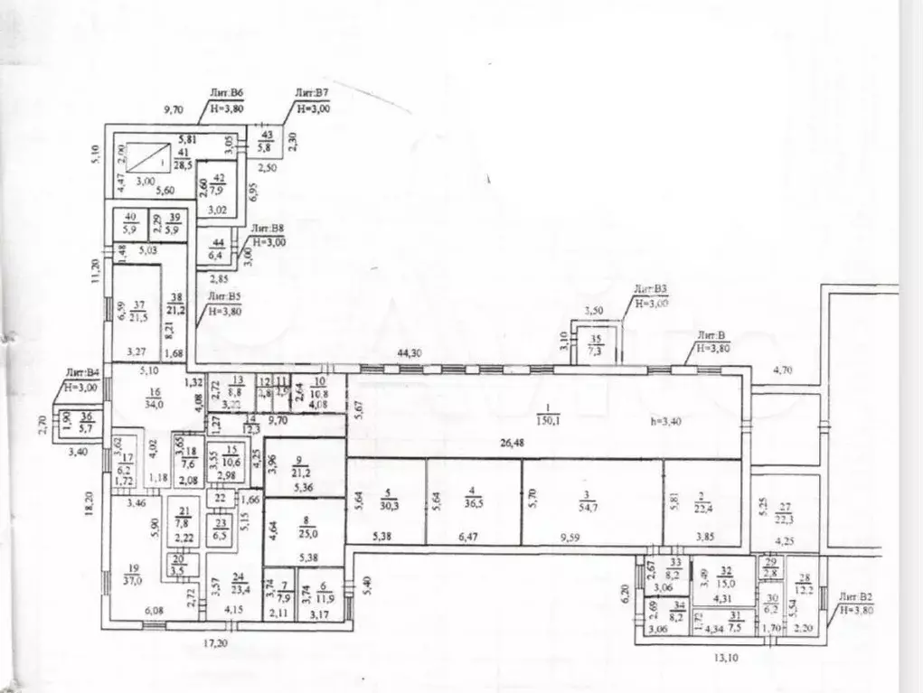 Продам помещение свободного назначения, 1485 м - Фото 1