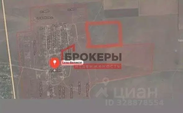 Участок в Крым, Сакский район, Суворовское с/пос, с. Великое  (6.0 ... - Фото 2