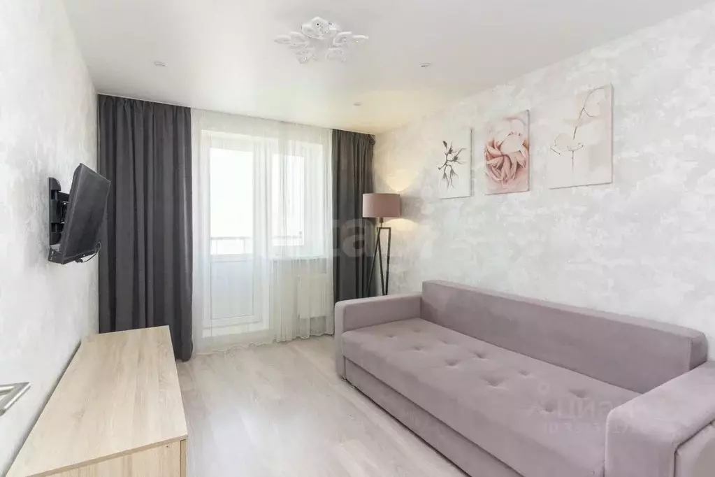 1-к кв. Тюменская область, Тюмень ул. Пермякова, 81 (30.0 м) - Фото 1