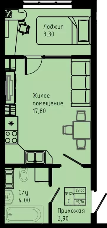 Студия Ленинградская область, Коммунар г. Гатчинский муниципальный ... - Фото 1