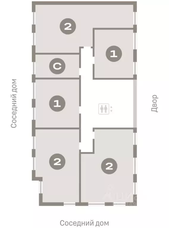1-к кв. Новосибирская область, Новосибирский район, Краснообск рп, 3-й ... - Фото 2