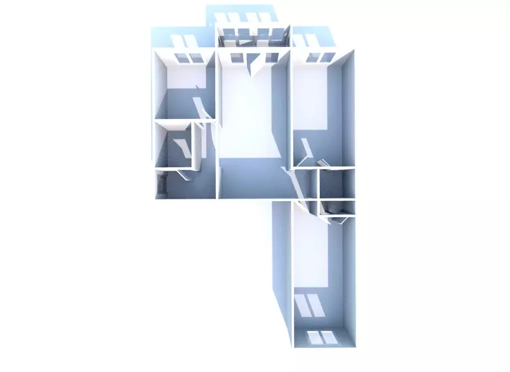 3-комнатная квартира: Курган, улица Коли Мяготина, 46 (58 м) - Фото 2