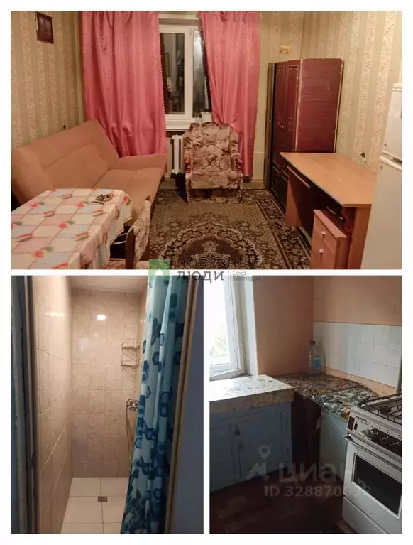 Комната Орловская область, Орел ул. МОПРа, 10 (13.0 м) - Фото 1