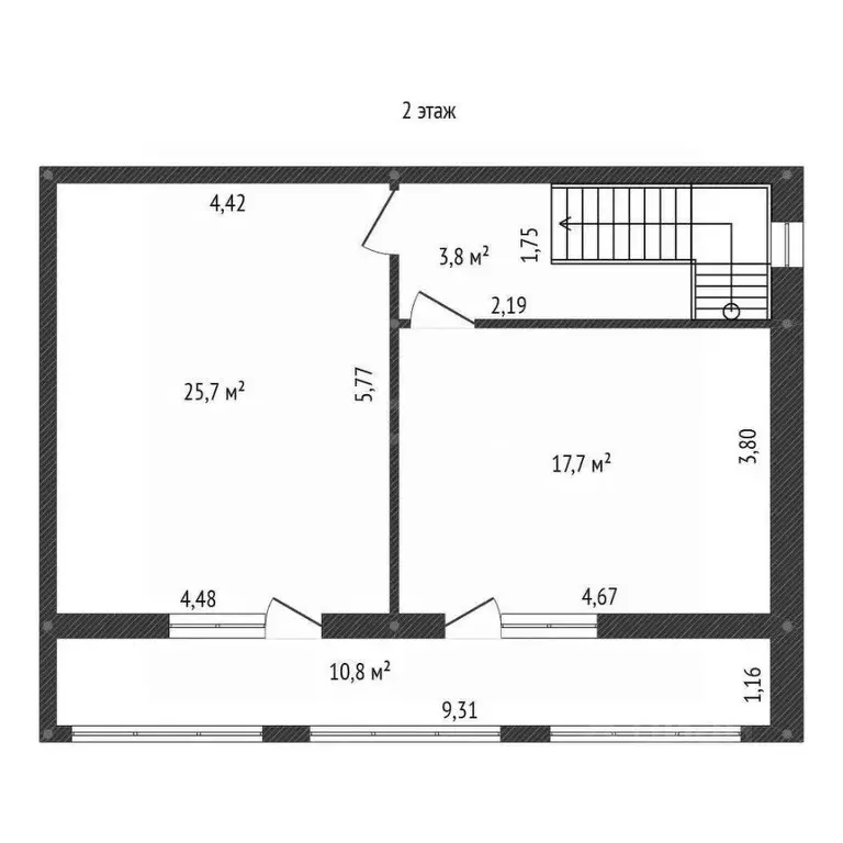 Таунхаус в Башкортостан, Уфимский район, с. Чесноковка ул. Блюхера, 14 ... - Фото 2