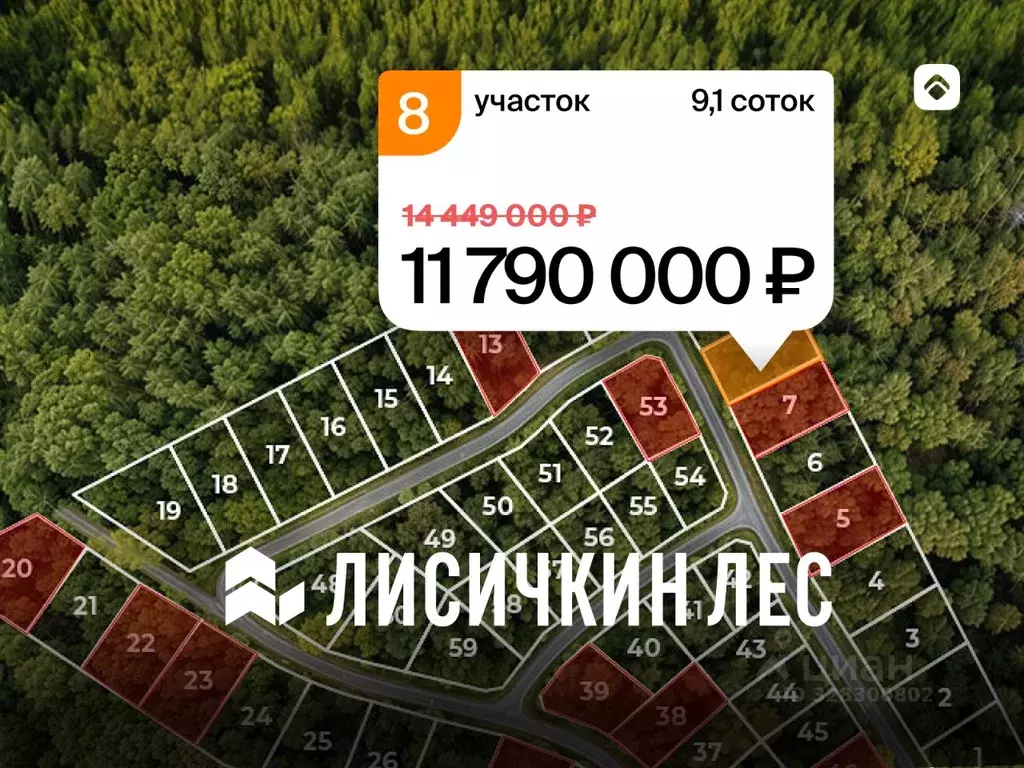 Участок в Московская область, Солнечногорск городской округ, Лисичкин ... - Фото 1
