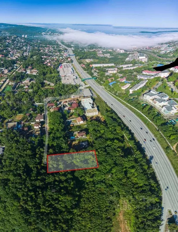 Участок в Приморский край, Владивосток ул. Куинджи, 2 (9.6 сот.) - Фото 0