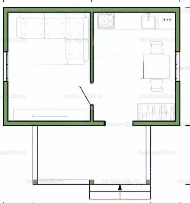 Дом в Тульская область, Алексин Пушкинская ул., 10 (72 м) - Фото 2