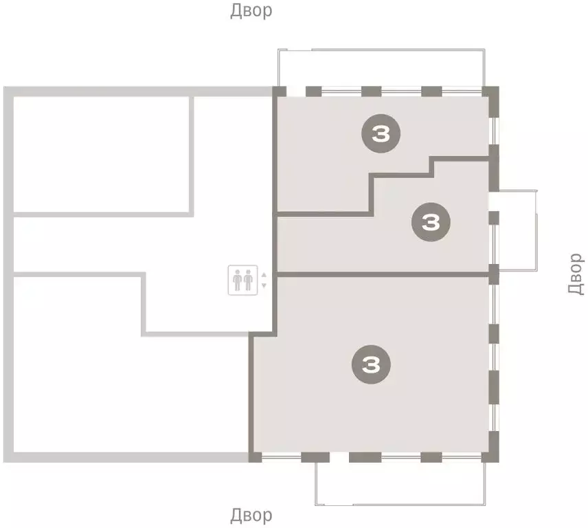 3-комнатная квартира: Екатеринбург, улица Войкова, 15 (150.45 м) - Фото 1