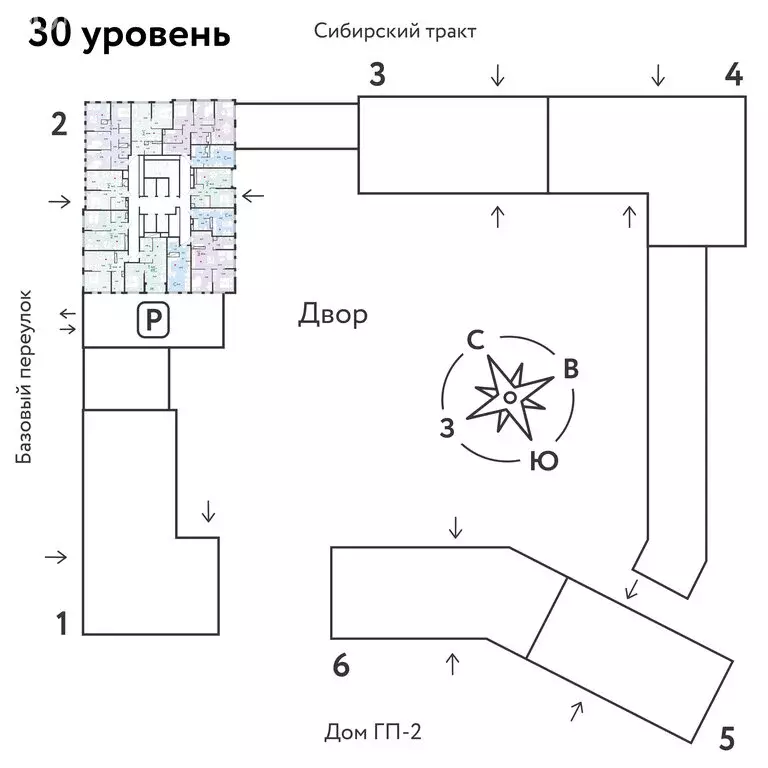 2-комнатная квартира: Екатеринбург, микрорайон Сибирский, жилой ... - Фото 1