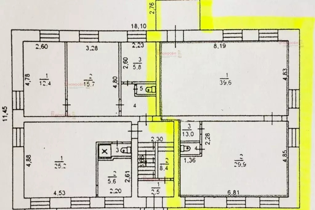 Торговая площадь в Свердловская область, Асбест ул. Октябрьской ... - Фото 2