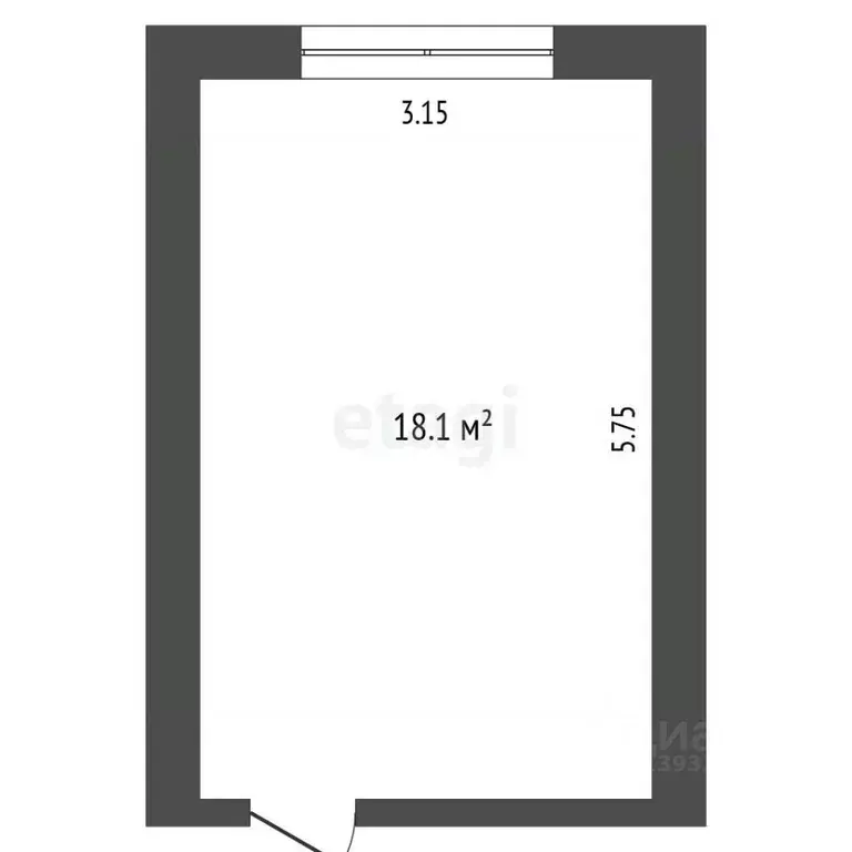 Комната Тюменская область, Тюмень ул. 30 лет Победы, 142 (18.1 м) - Фото 1
