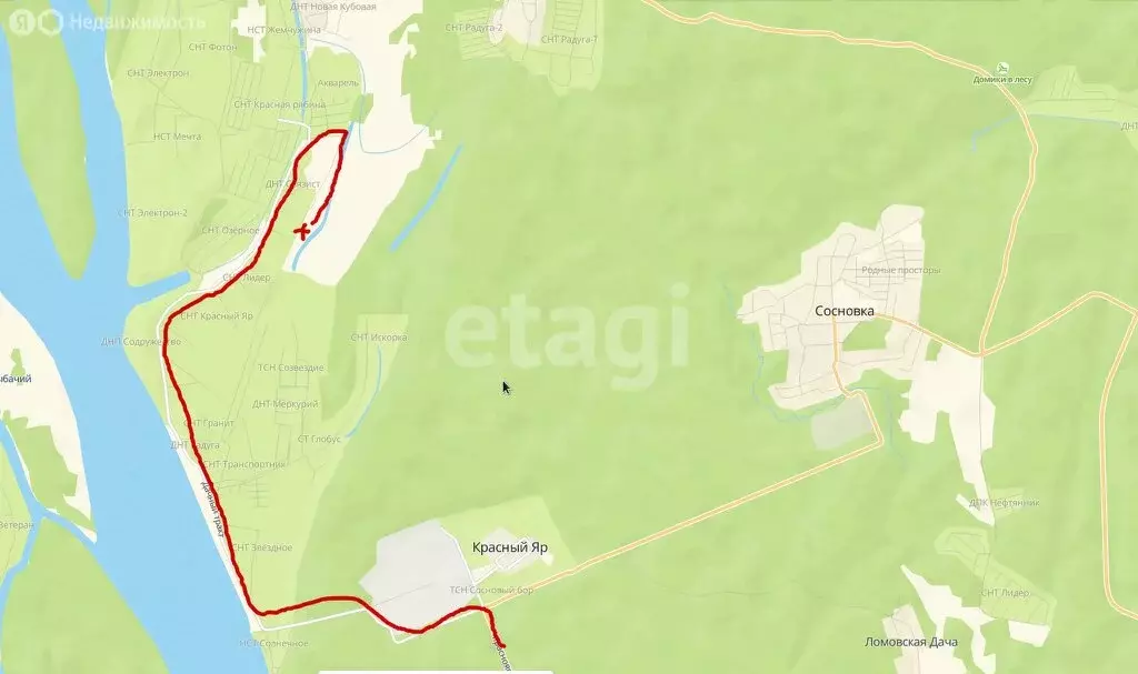 Участок в Кубовая, Озёрная улица (4.1 м) - Фото 1