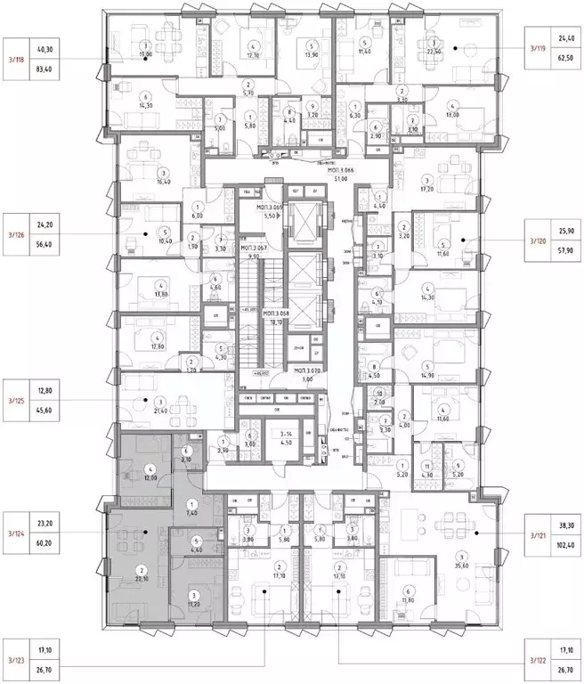 2-к кв. Москва Волгоградский просп., 32/5к4 (58.8 м) - Фото 1