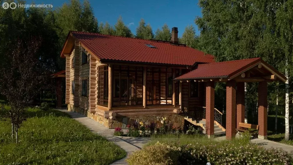 Дом в деревня Федцово, Цветочная улица (273.5 м) - Фото 1