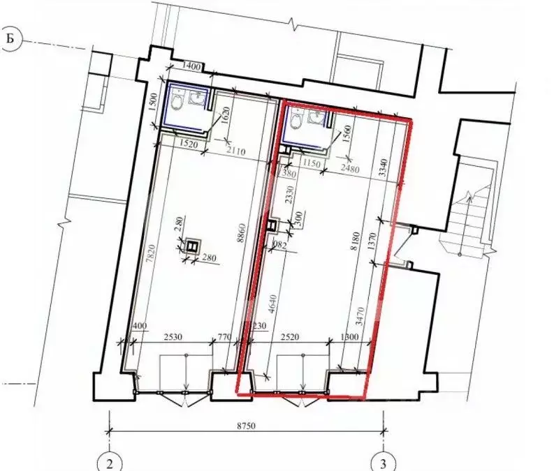 Торговая площадь в Москва ул. Фридриха Энгельса, 23С3 (33 м) - Фото 2