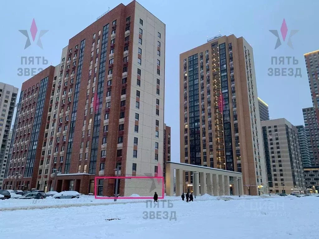 Торговая площадь в Москва Амурская ул., 1/2/1 (68 м) - Фото 1