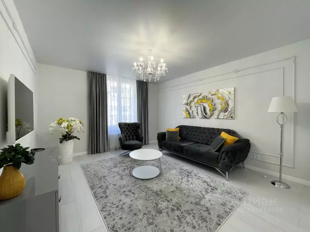 2-к кв. Калининградская область, Калининград ул. 9 Апреля, 88А (65.0 ... - Фото 1