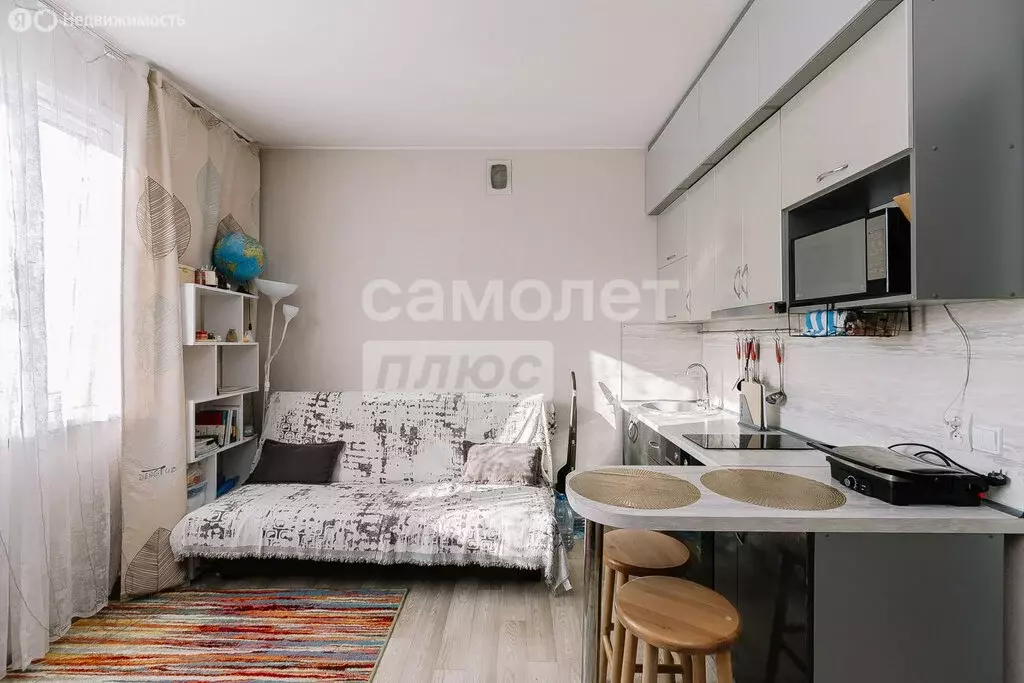 Квартира-студия: Новосибирский район, село Криводановка (23 м) - Фото 2