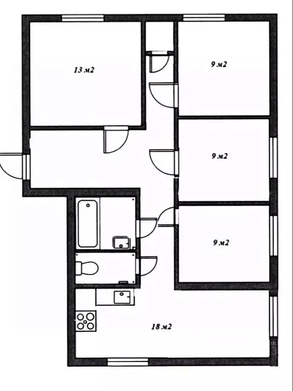 Офис в Санкт-Петербург Октябрьская наб., 98К4 (81 м) - Фото 2