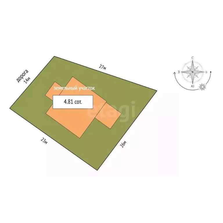 Дом в Ямало-Ненецкий АО, Новый Уренгой Лира ДНТ, ул. Видная, 1 (138 м) - Фото 2