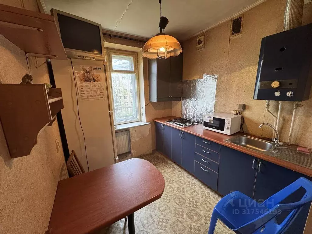 1-к кв. Санкт-Петербург Кронштадтская ул., 4 (31.3 м) - Фото 0