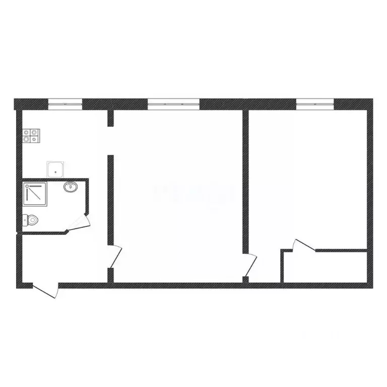2-к кв. Калужская область, Обнинск ул. Красных Зорь, 29 (50.5 м) - Фото 2