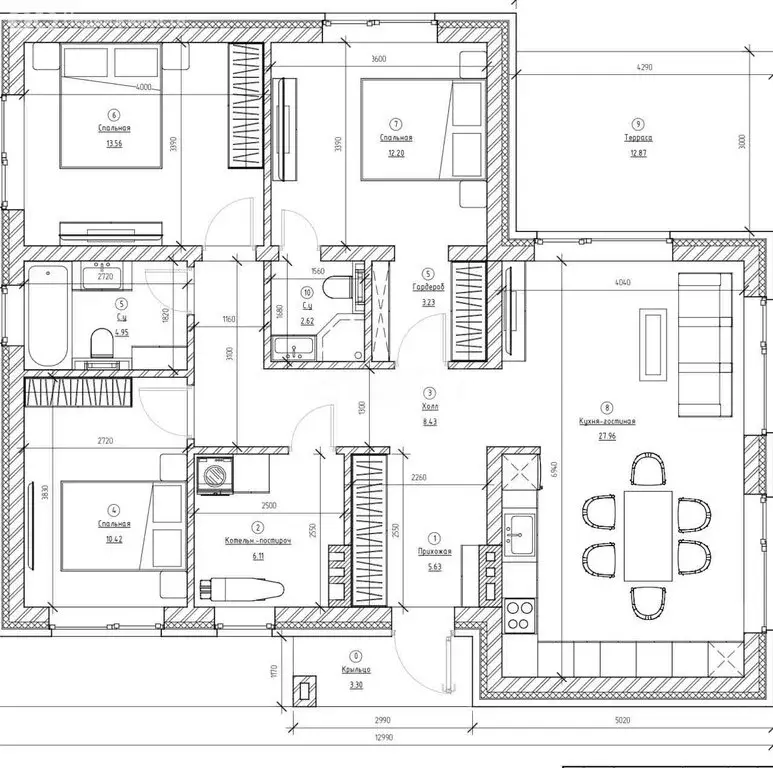 Дом в Казань, Альпийская улица (120.4 м) - Фото 1