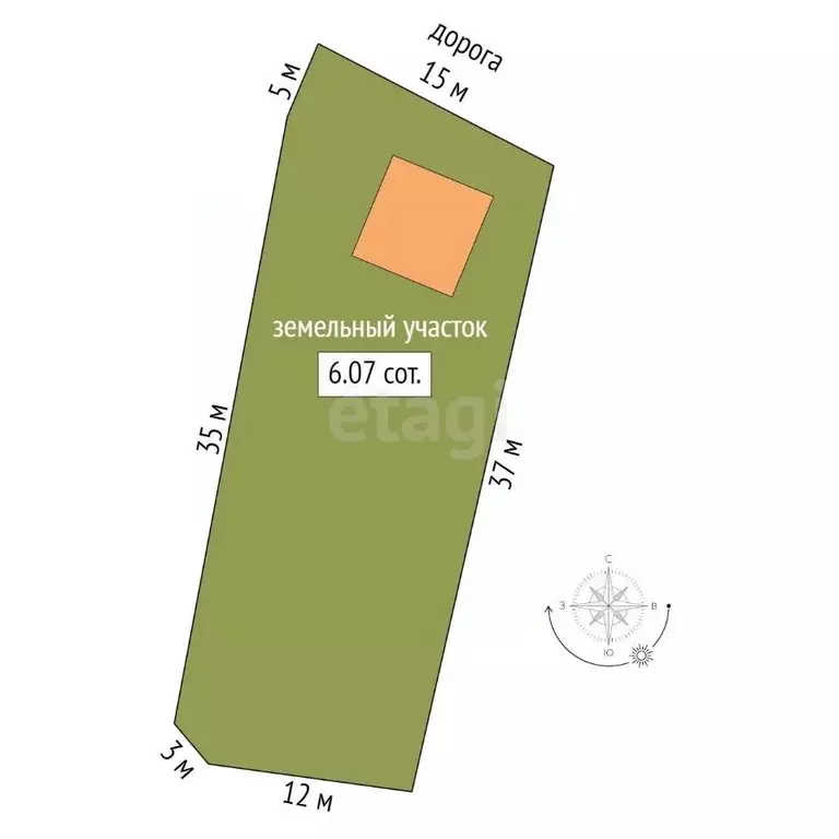 Дом в Крым, Бахчисарайский район, Скалистовское с/пос, с. Трудолюбовка ... - Фото 2