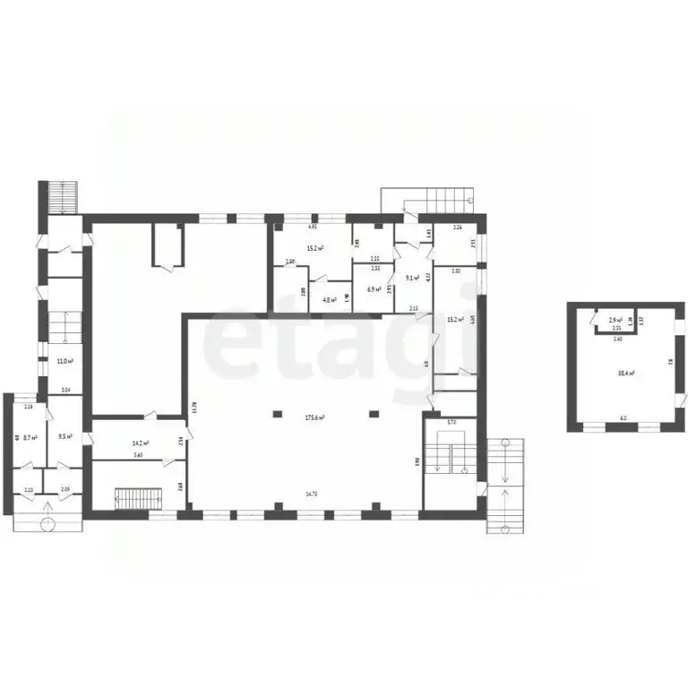 Помещение свободного назначения в Чувашия, Чебоксары просп. Мира, 76Б ... - Фото 2