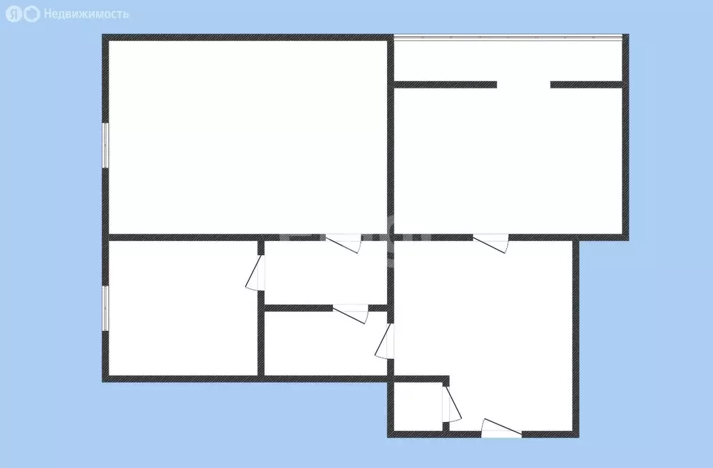 2-комнатная квартира: Черкесск, улица Умара Алиева, 20 (39.8 м) - Фото 1