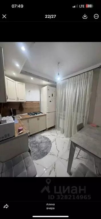 1-к кв. Северная Осетия, Владикавказ ул. Добролюбова, 2А (34.0 м) - Фото 1