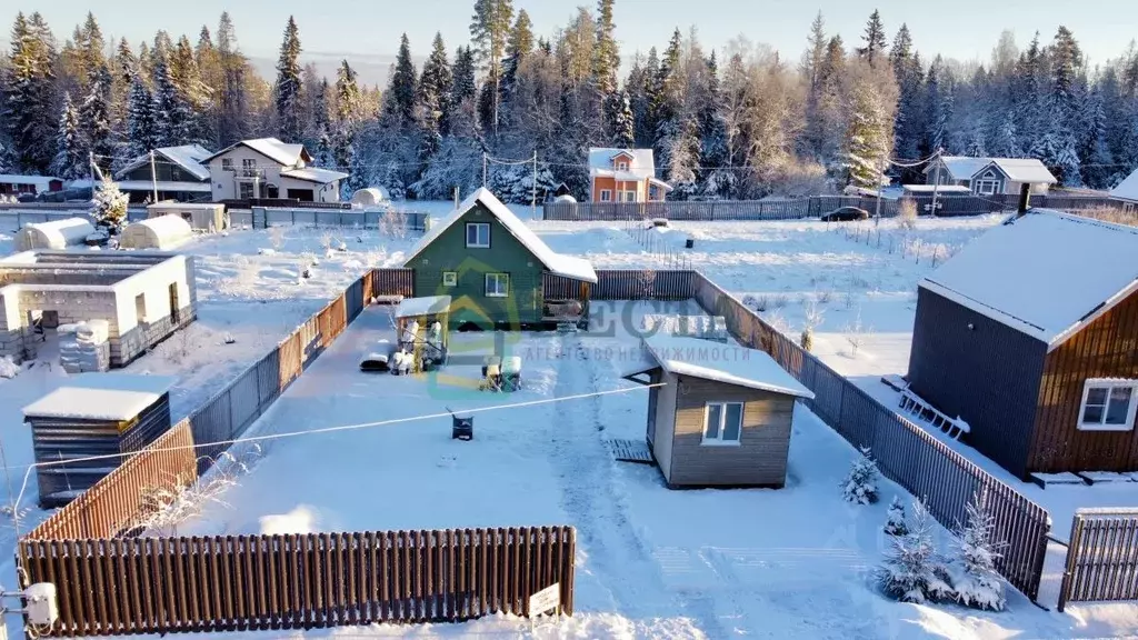 Дом в Ленинградская область, Выборгский район, Рощинское городское ... - Фото 2