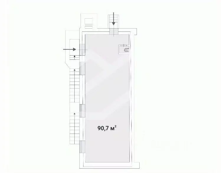 Помещение свободного назначения в Москва Большая Грузинская ул., 12 ... - Фото 2
