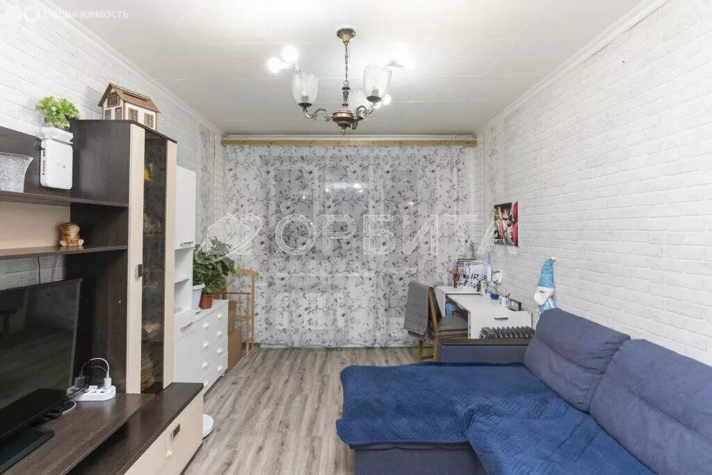 1-комнатная квартира: Тюмень, проезд Стахановцев, 1 (33.5 м) - Фото 1