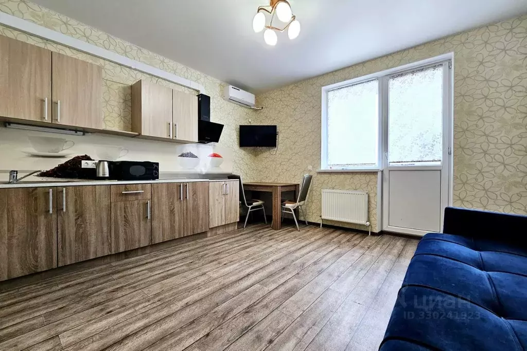Студия Краснодарский край, Краснодар ул. Героя Пешкова, 14к2 (27.3 м) - Фото 2