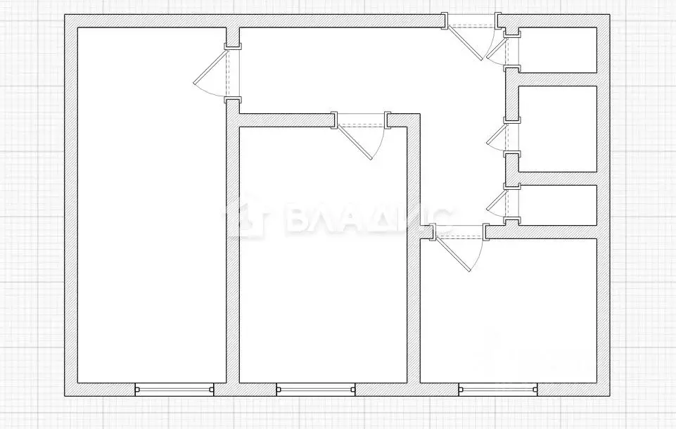 2-к кв. Пензенская область, Пенза просп. Строителей, 146 (53.0 м) - Фото 2