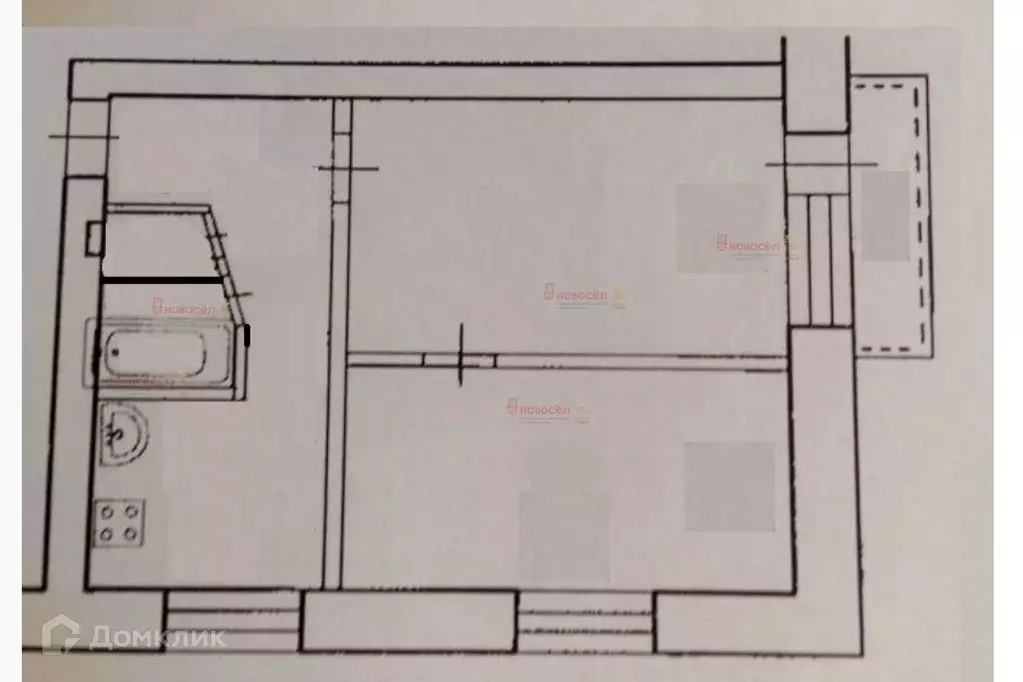 Продаётся 2-к квартира, 41.1 м - Фото 1