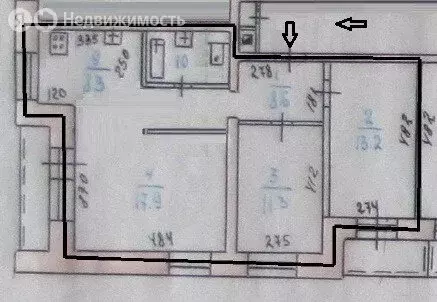 3-комнатная квартира: Екатеринбург, улица Победы, 24 (64.3 м) - Фото 1