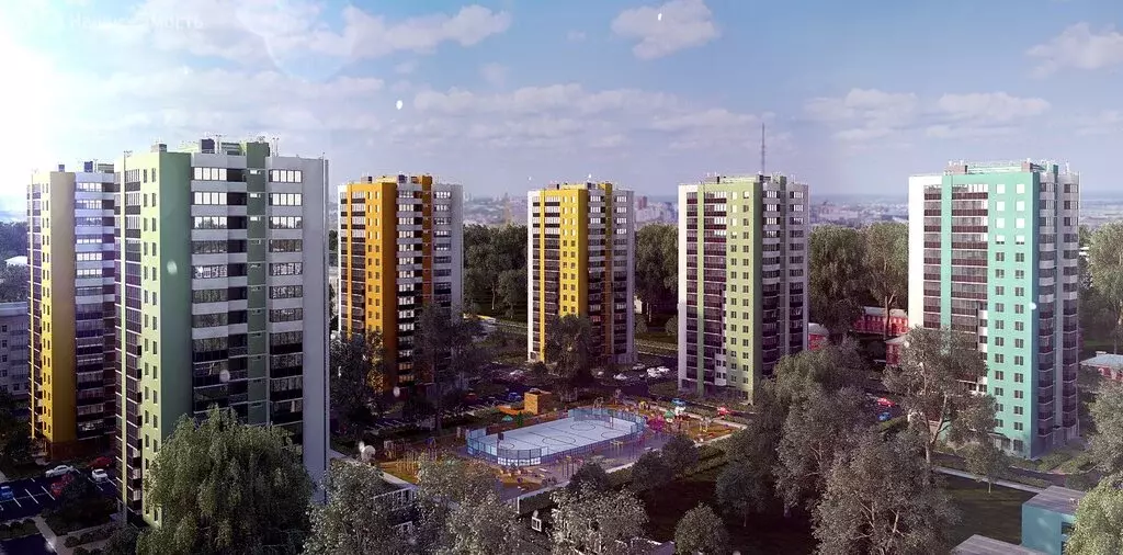 1-комнатная квартира: Нижний Новгород, улица Коммуны, 37 (44.6 м) - Фото 1