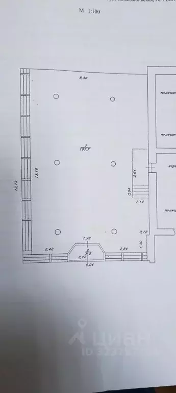 Торговая площадь в Свердловская область, Новоуральск Комсомольская ... - Фото 2