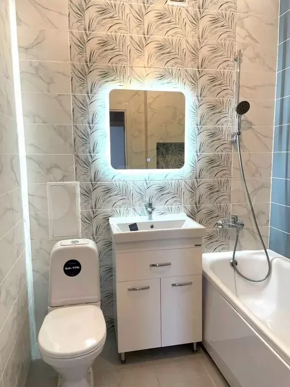 1-к. квартира, 33,8 м, 4/4 эт. - Фото 0