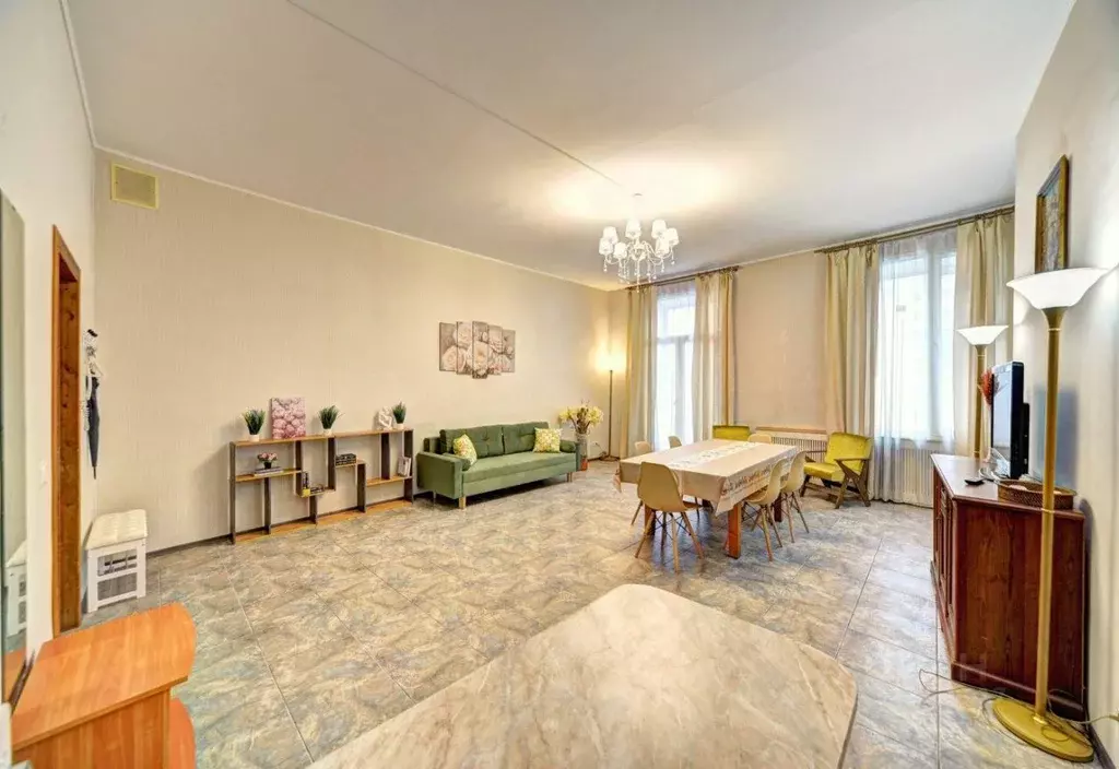 3-к кв. Санкт-Петербург ул. Рубинштейна, 15-17 (90.0 м) - Фото 1