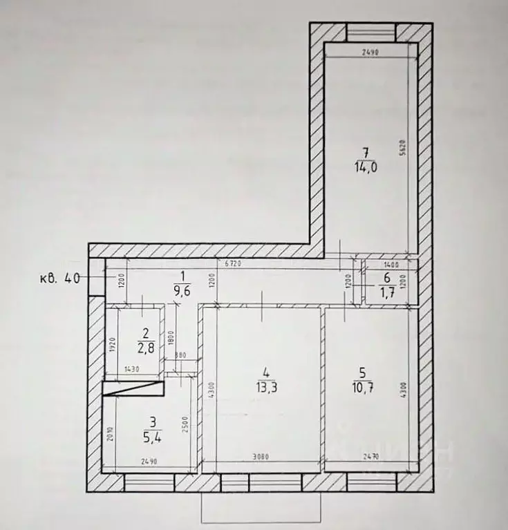 Комната Татарстан, Казань ул. 40 лет Октября, 19 (24.0 м) - Фото 2